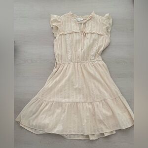 Charming Cream Kids Dress